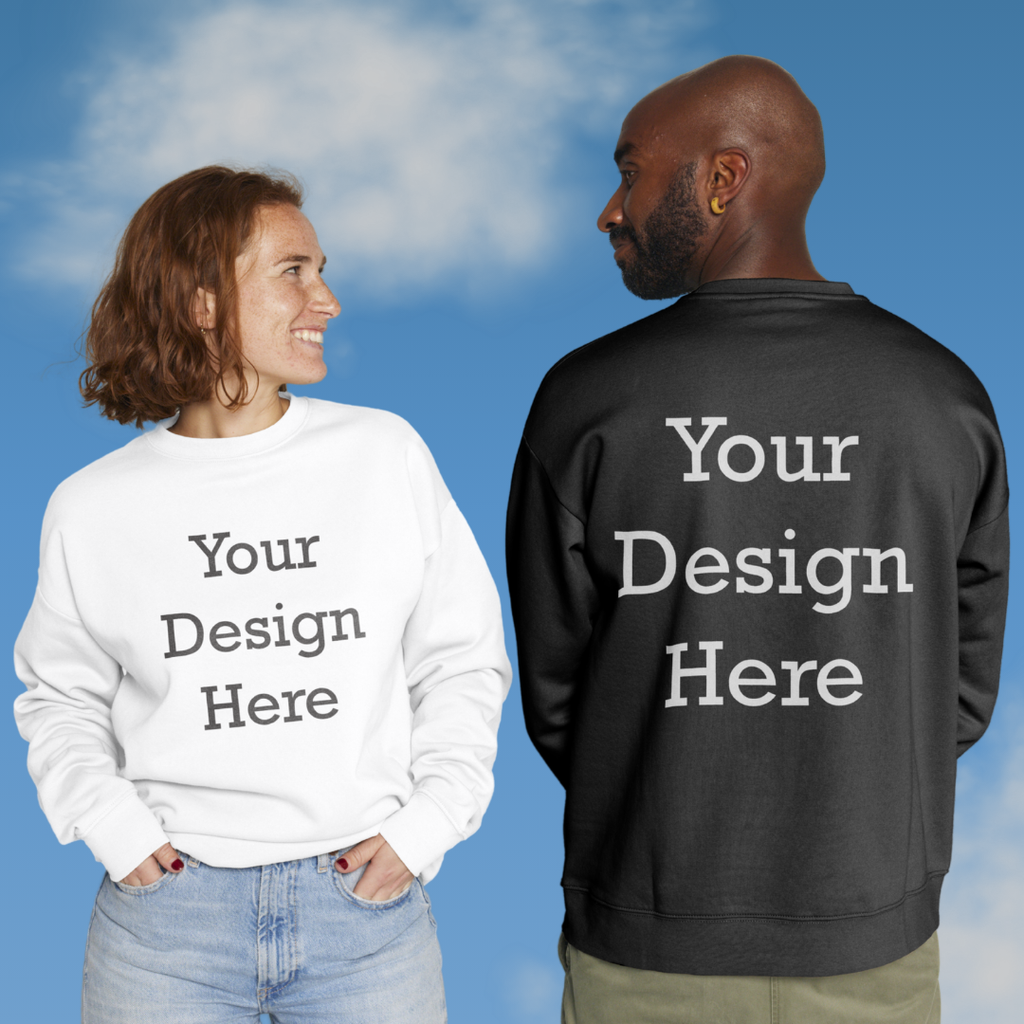 Premium Sweatshirt | Custom sweatshirt | Add your design, image or text | Perfect for making your idea come to life | Businesses | Workwear | Graphic Sweatshirt | Custom Printed & Personalisable