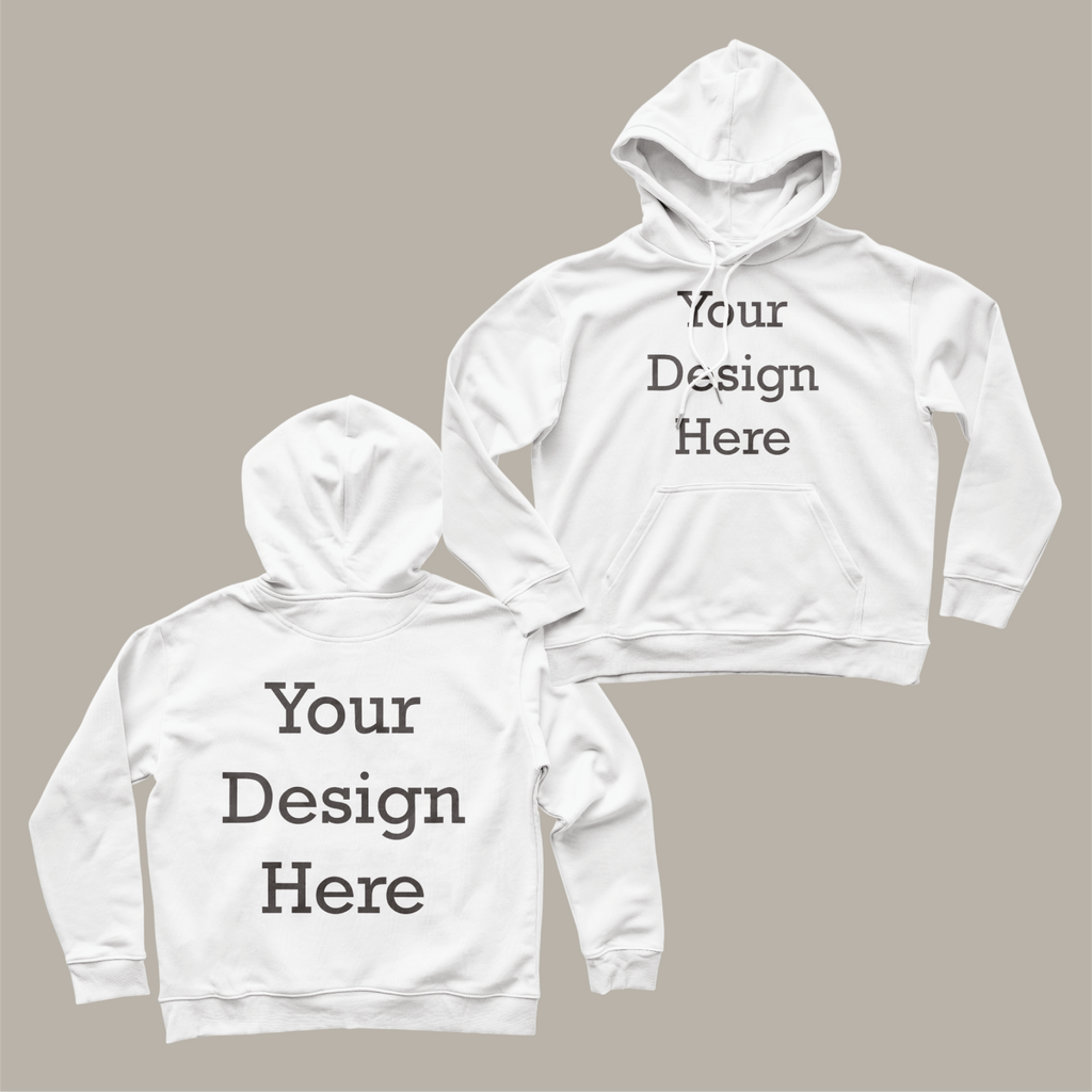 Premium Hoodies | Custom Design Hoodies | Add your design, image or text | Perfect for making your idea come to life | Businesses | Workwear | Graphic Hoodie | Custom Printed & Personaliseable
